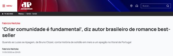 Matéria sobre Bruno Clozel